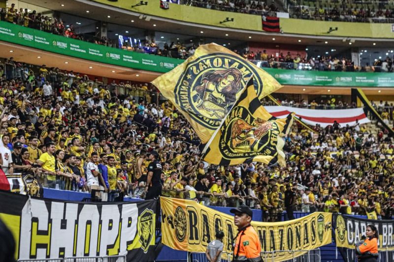 Amazonas FC divulga venda de ingressos para duelo contra o Manaus